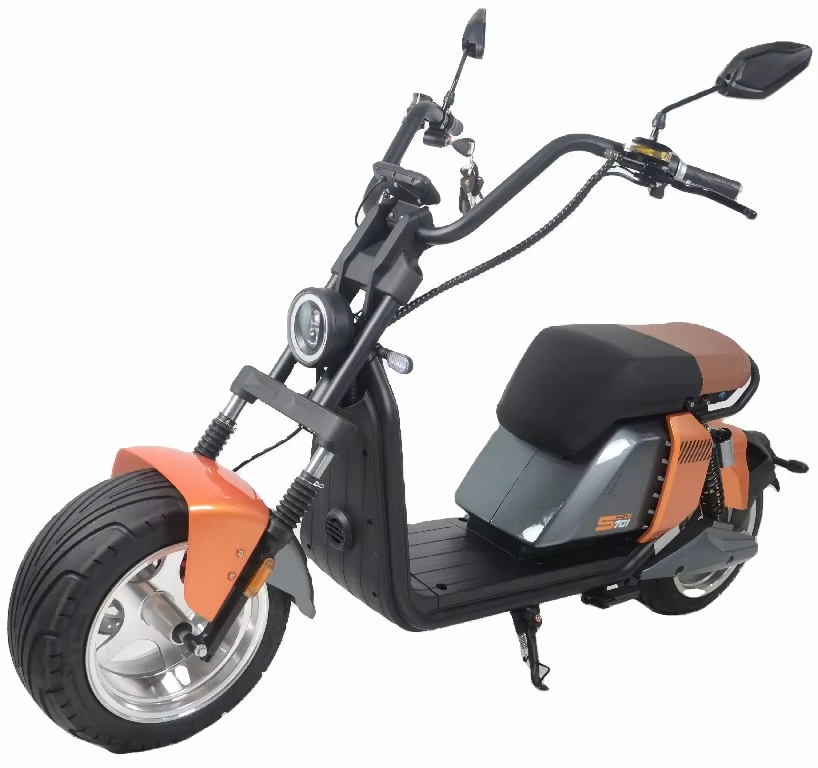 Electric Scooter Adults - สกู๊ตเตอร์ไฟฟ้าทรงพลังสำหรับผู้ใหญ่ 2000 วัตต์ สไตล์ฮาร์เลย์