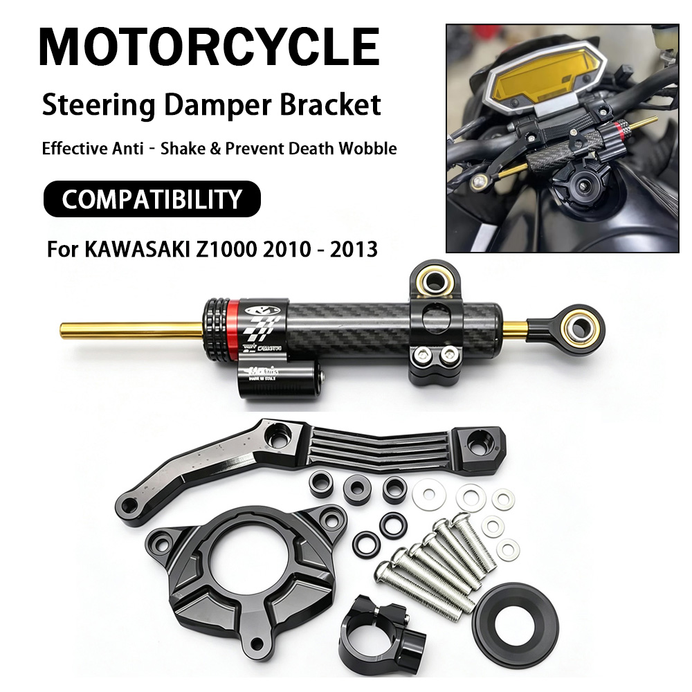ชุดติดตั้งขายึดกันสะบัดมอเตอร์ - Steering Damper Stabilizer Kit Cnc บทวิจารณ์และราคา