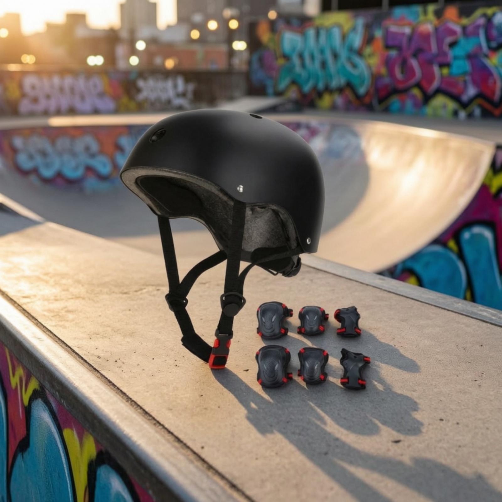 หมวกกันน็อคสำหรับกีฬาหลากหลายป - Scooter Helmet Set บทวิจารณ์และราคา