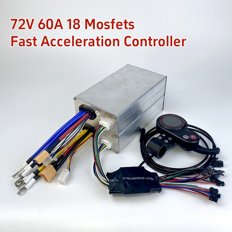 ตัวควบคุมมอเตอร์ไร้แปรงถ่าน M1 - 72V 45A Dual Controller บทวิจารณ์และราคา