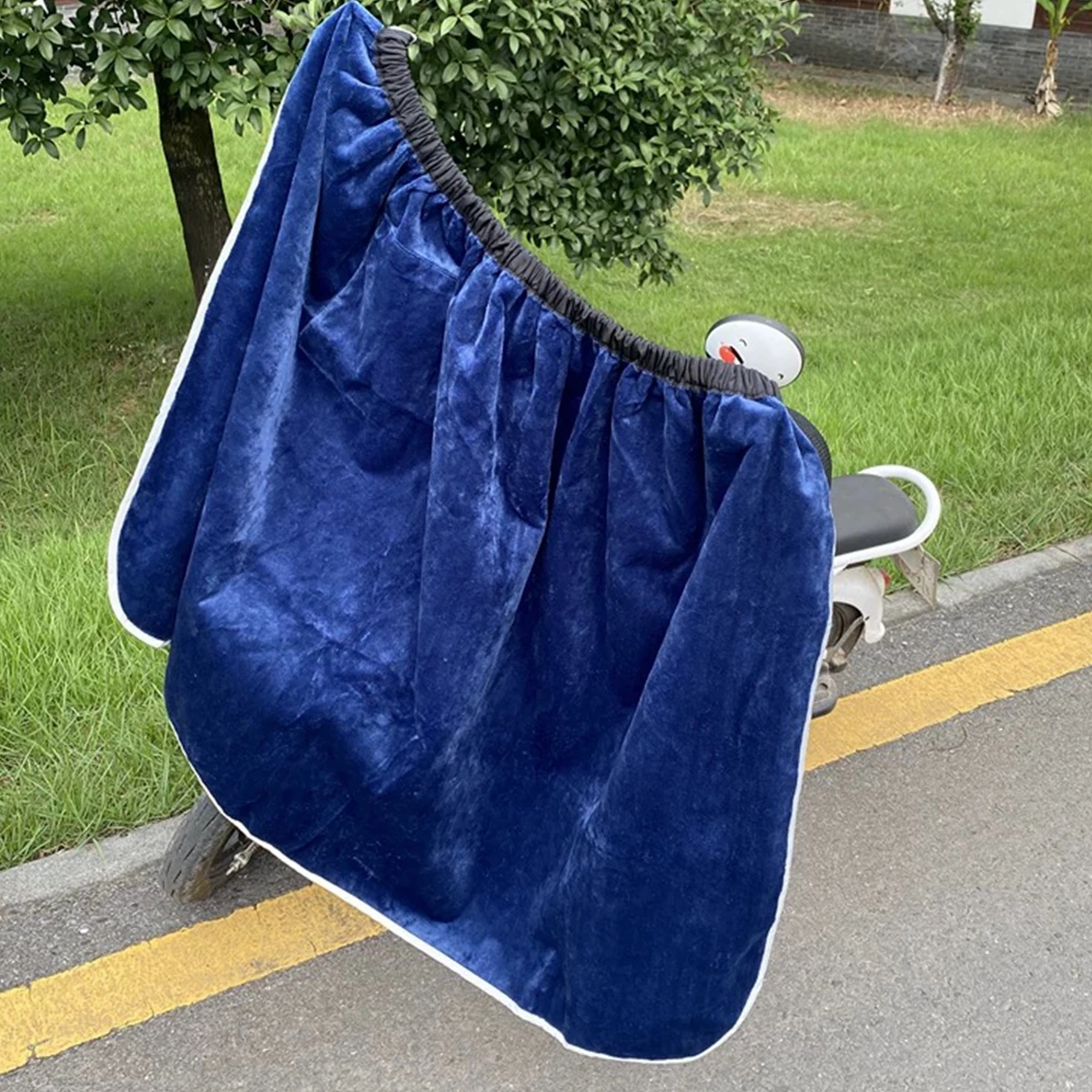 ผ้าคลุมขาสำหรับรถจักรยานยนต์แล - Electric Scooter Rain Cover บทวิจารณ์และราคา